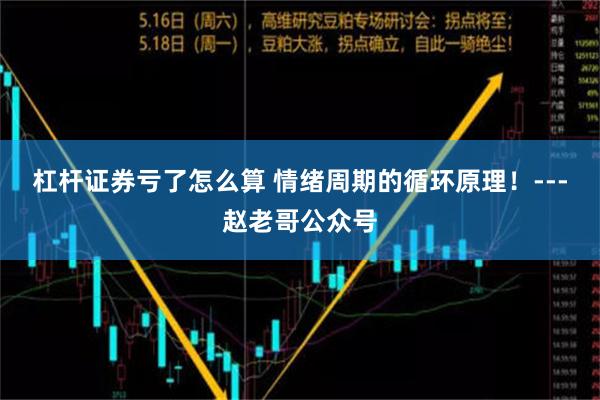 杠杆证券亏了怎么算 情绪周期的循环原理！---赵老哥公众号