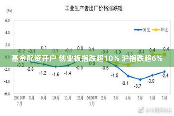 基金配资开户 创业板指跌超10% 沪指跌超6%