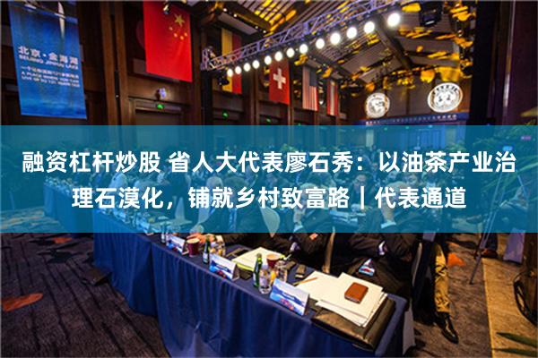 融资杠杆炒股 省人大代表廖石秀：以油茶产业治理石漠化，铺就乡村致富路｜代表通道